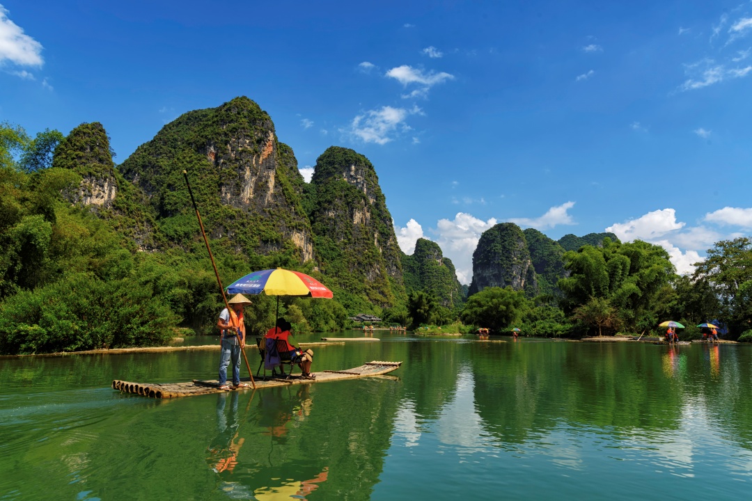 1 Day Guilin Escape: Karst Cave Exploration & River Rafting